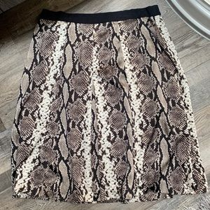 Jones New York Snakeskin Skirt
